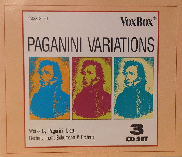 Various : Paganini Variations (3xCD, Comp)