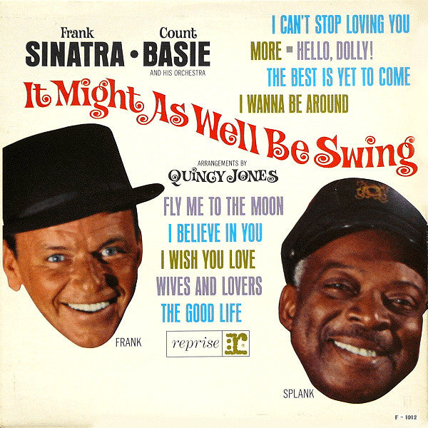 Frank Sinatra • Count Basie Orchestra : It Might As Well Be Swing (LP, Album, Mono)