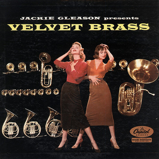 Jackie Gleason : Velvet Brass (LP, Album, Mono, Scr)