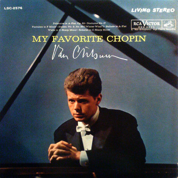 Van Cliburn, Frédéric Chopin : My Favorite Chopin (LP, RE, Ind)