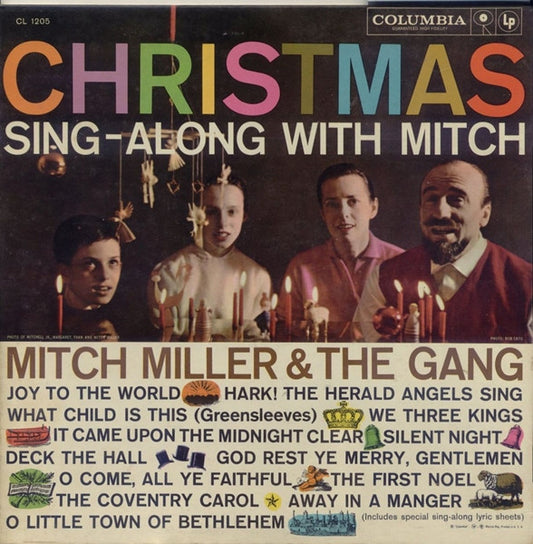 Mitch Miller And The Gang : Christmas Sing-Along With Mitch (LP, Album, Mono, Gat)