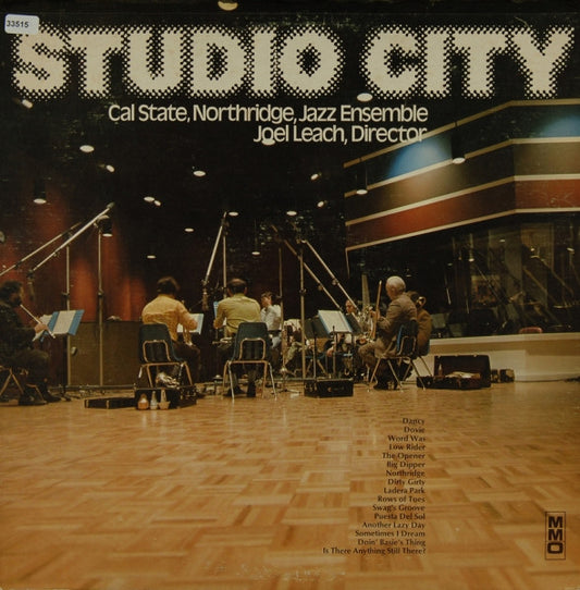 The California State University, Northridge Jazz Ensemble : Studio City - Music Minus One Piano (LP)