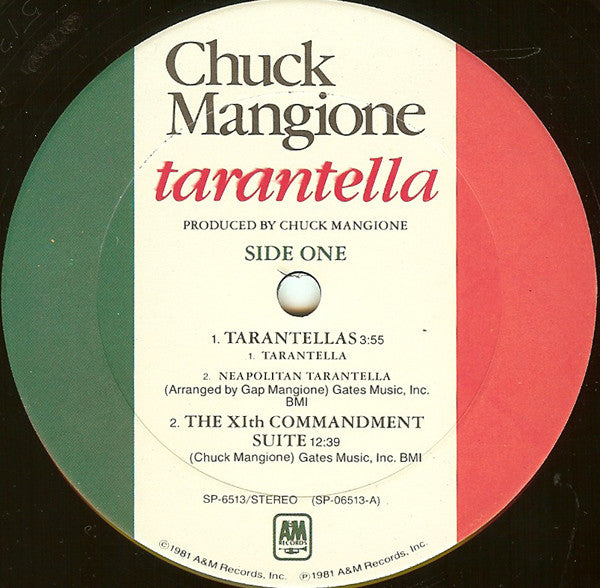 Chuck Mangione : Tarantella (2xLP, Album, Ter)