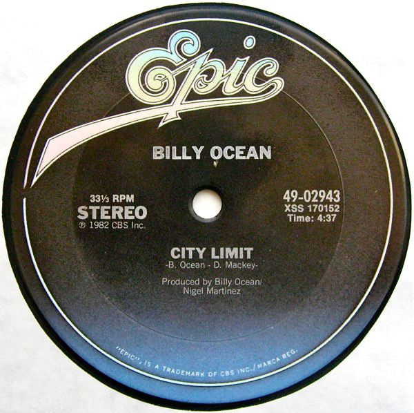 Billy Ocean : Calypso Funkin' (12")