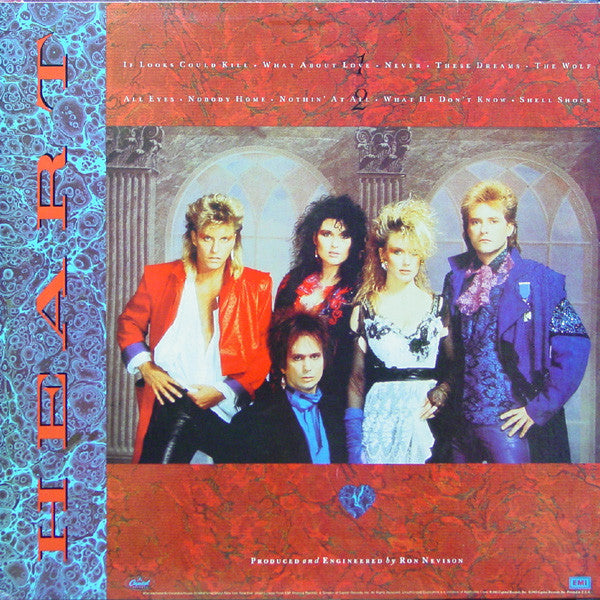 Heart : Heart (LP, Album, Club, Col)