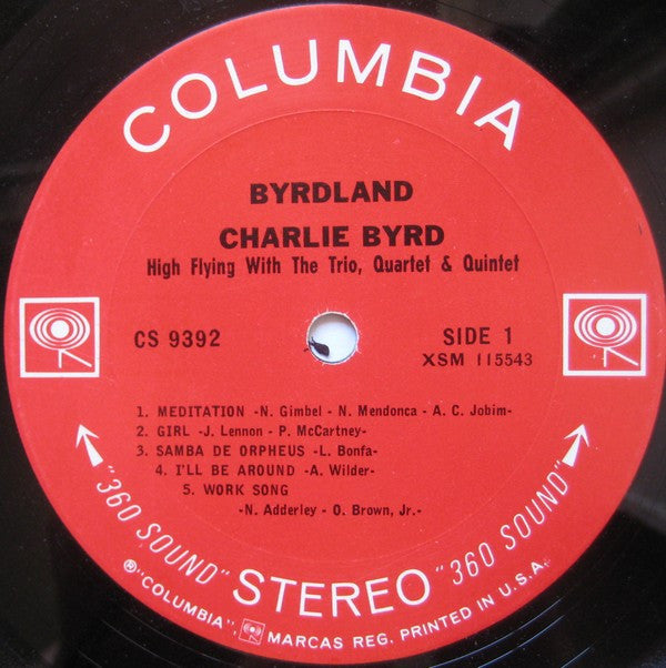 Charlie Byrd : Byrdland (LP, Album)