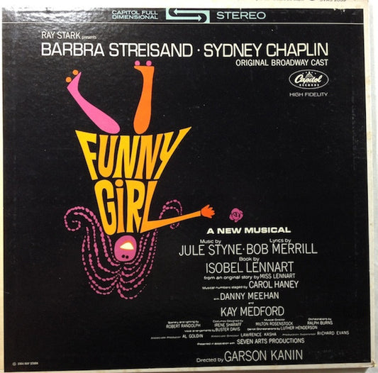 Barbra Streisand, Sydney Chaplin : Funny Girl (Original Broadway Cast) (LP, Album, Gat)