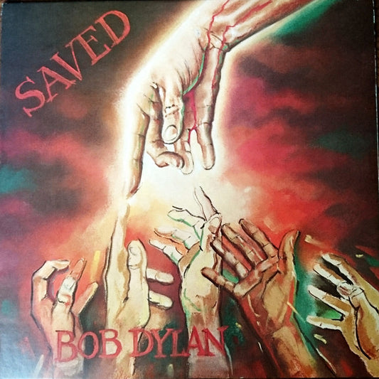 Bob Dylan : Saved (LP, Album, Ter)