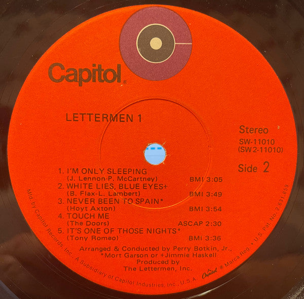 The Lettermen : 1 (LP, Album)