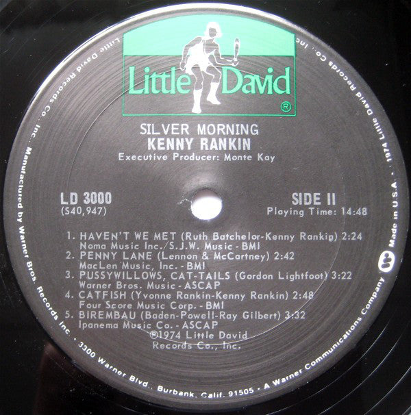 Kenny Rankin : Silver Morning (LP, Album, San)