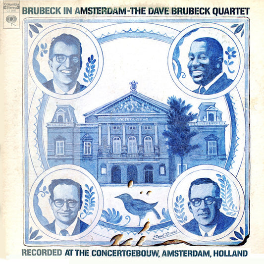 The Dave Brubeck Quartet : Brubeck In Amsterdam (LP, Album, Pit)