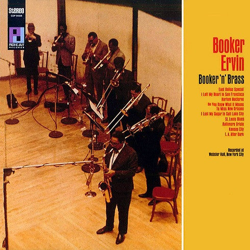 Booker Ervin : Booker 'n' Brass (CD, Album, RE)