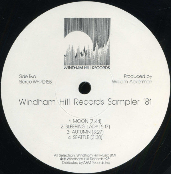 Various : Windham Hill Records Sampler '81 (LP, RE, Smplr)