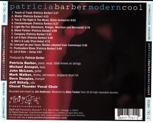 Patricia Barber : Modern Cool (CD, Album)