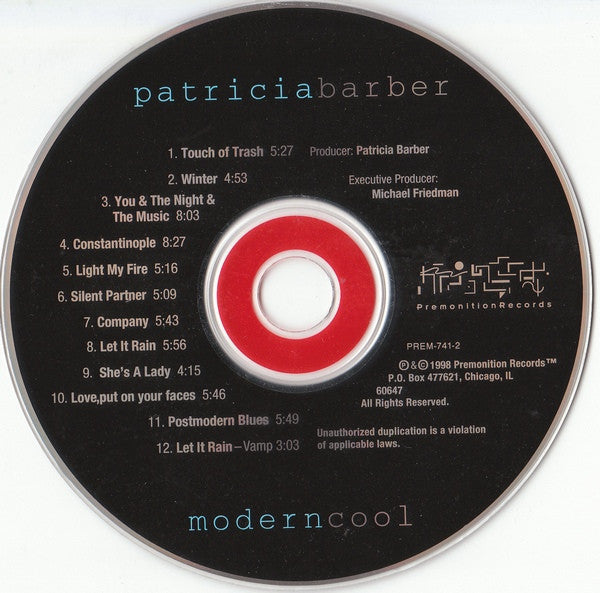 Patricia Barber : Modern Cool (CD, Album)