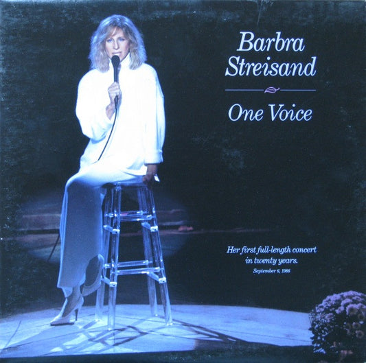 Barbra Streisand : One Voice (LP, Album, Car)