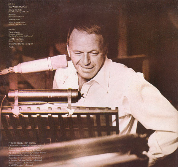 Frank Sinatra : Ol' Blue Eyes Is Back (LP, Album, Pit)