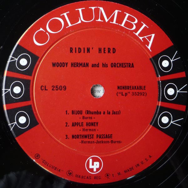 Woody Herman And His Orchestra : Ridin' Herd (10")