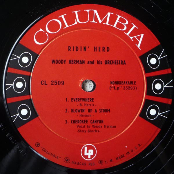 Woody Herman And His Orchestra : Ridin' Herd (10")