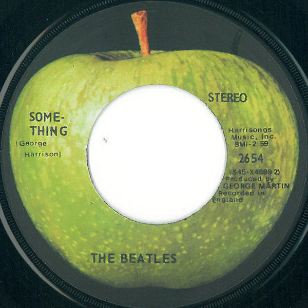 The Beatles : Something / Come Together (7", Single, Scr)