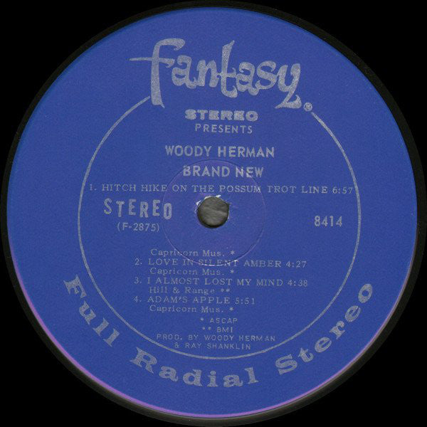 Woody Herman : Brand New (LP, Album)