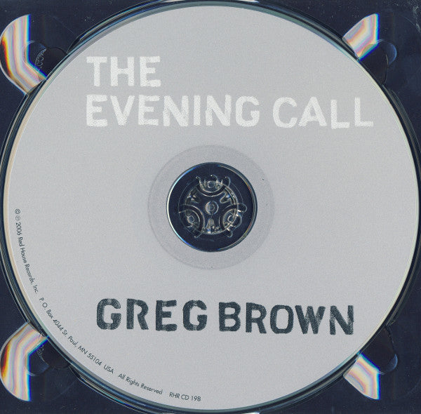 Greg Brown (3) : The Evening Call (CD, Album)