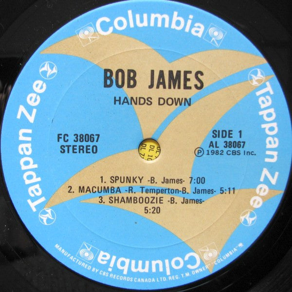 Bob James : Hands Down (LP, Album, Gat)