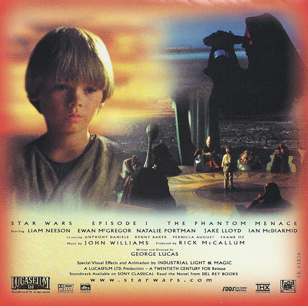 John Williams (4) : Star Wars - Episode I: The Phantom Menace (Original Motion Picture Soundtrack) (CD, Album)