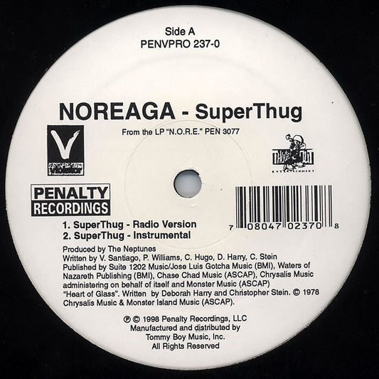 Noreaga : SuperThug (12", Promo)