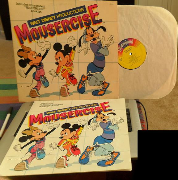 Various : Walt Disney Productions' Mousercise (LP, Album, PRC)