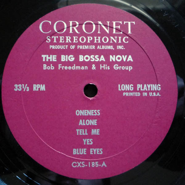 The Bobby Freedman Group : The Big Bossa Nova (LP)