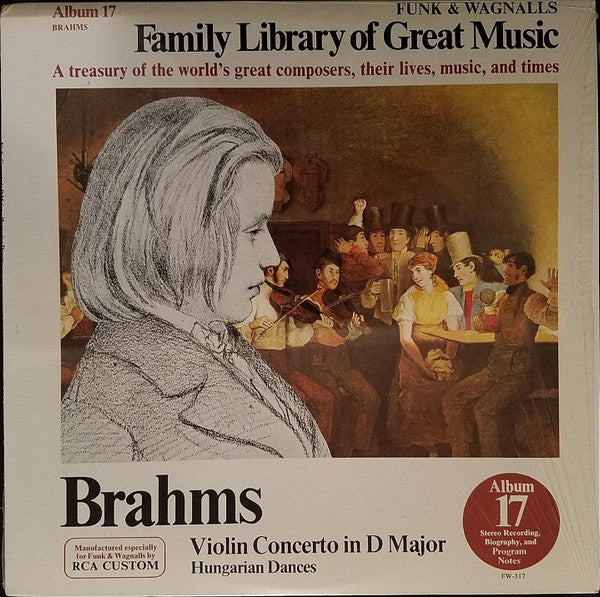 Johannes Brahms : Violin Concerto In D Major - Hungarian Dances (LP)