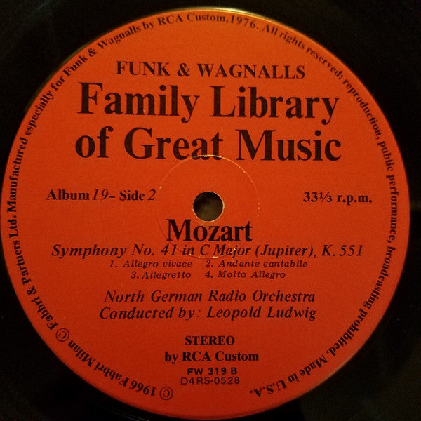 Wolfgang Amadeus Mozart : Symphony No. 40 In G Minor - Jupiter Symphony No. 41 In C Major (LP, Comp)