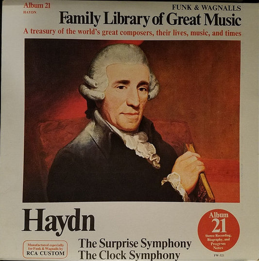 Joseph Haydn : The Surprise Symphony / The Clock Symphony (LP)