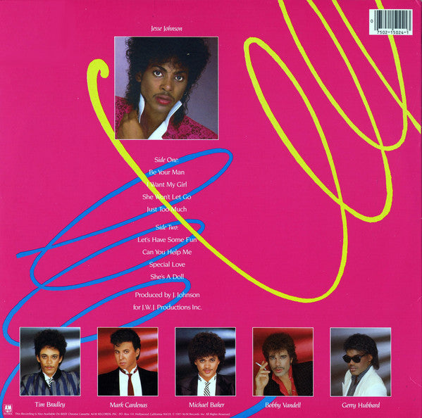 Jesse Johnson's Revue : Jesse Johnson's Revue (LP, Album, RCA)