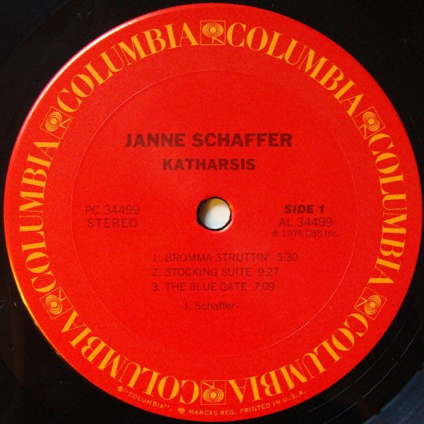 Janne Schaffer : Katharsis (LP, Album)