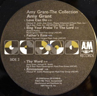 Amy Grant : The Collection (LP, Comp)