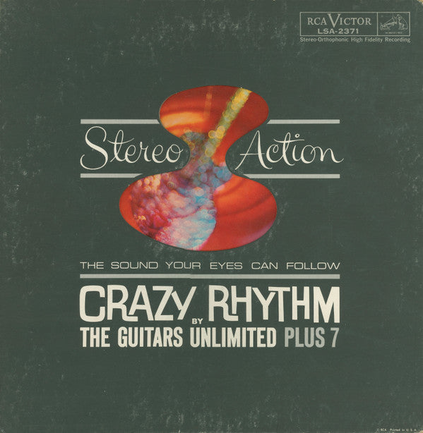 The Guitars Unlimited Plus 7 : Crazy Rhythm (LP, Album, Die)