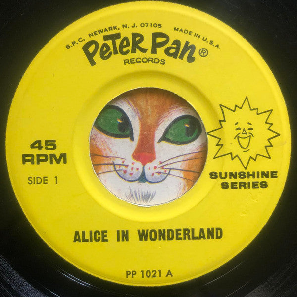 Peter Pan Players And Orchestra : Alice In Wonderland (7")