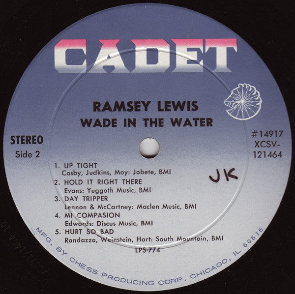 Ramsey Lewis : Wade In The Water (LP, Album, Ter)