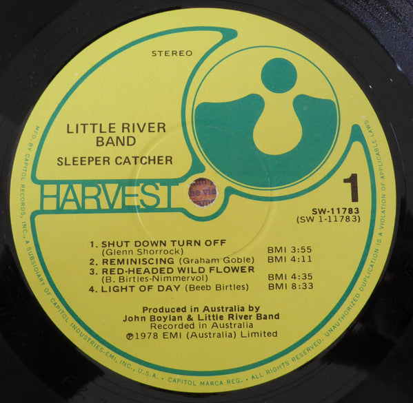 Buy Little River Band : Sleeper Catcher (LP, Album, Win) Online for a great  price – The Turntable Store