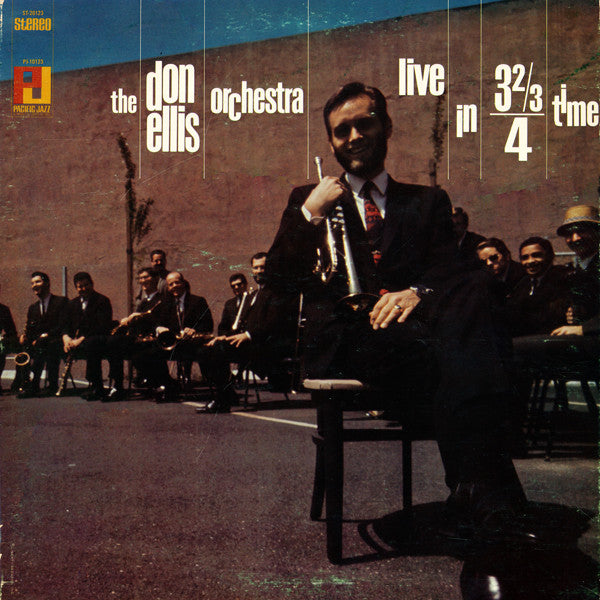 The Don Ellis Orchestra : Live In 3⅔/4 Time (LP, Album)