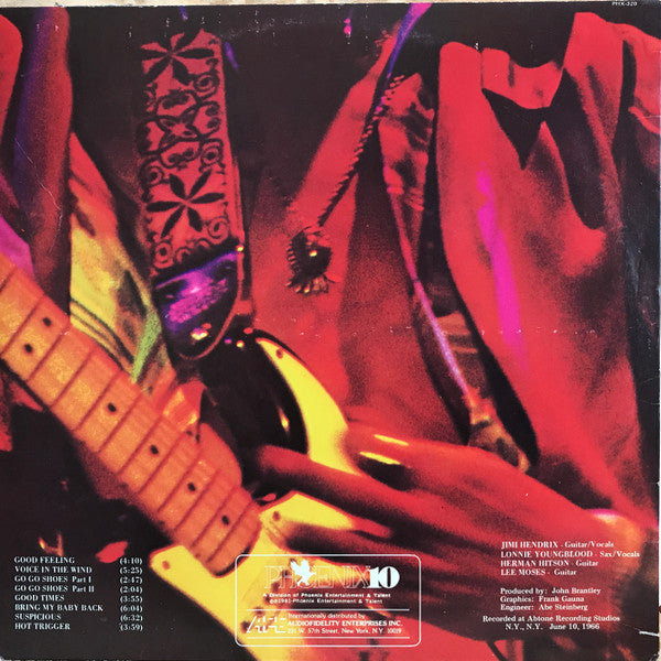 Jimi Hendrix : Rare Hendrix (LP, Album)