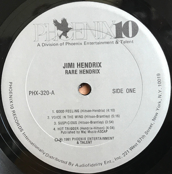 Jimi Hendrix : Rare Hendrix (LP, Album)