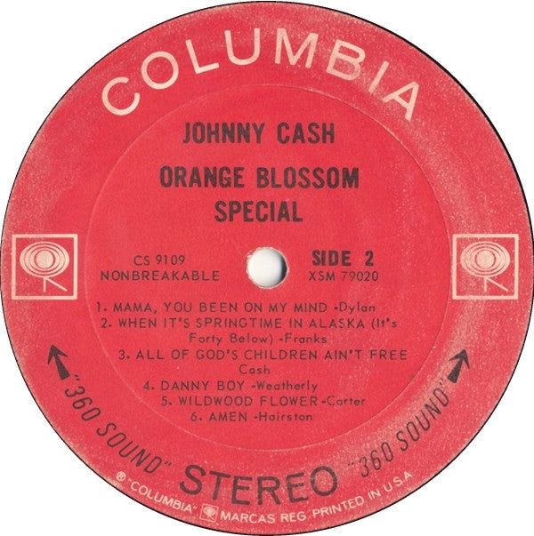 Johnny Cash : Orange Blossom Special (LP, Album)