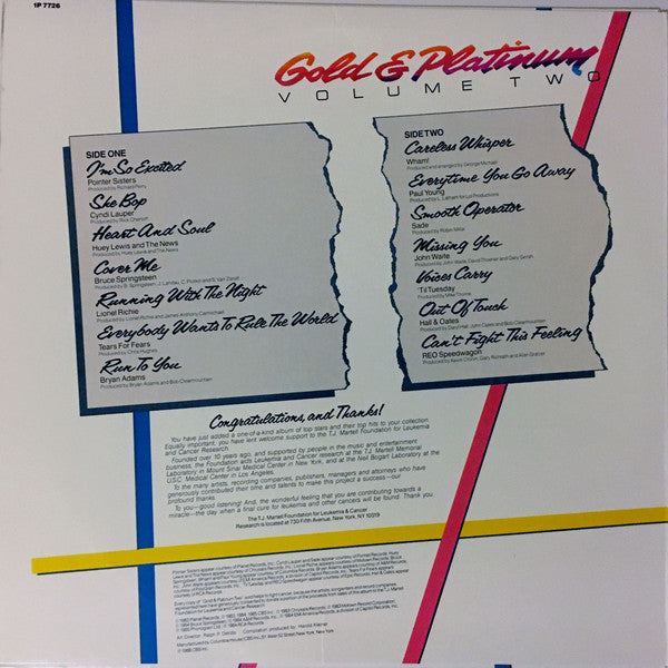 Various : Gold & Platinum Volume Two (LP, Comp)