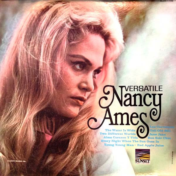 Nancy Ames : Versatile Nancy Ames (LP, Album, Mono)