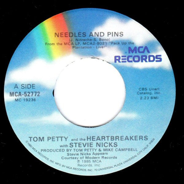 Tom Petty And The Heartbreakers With Stevie Nicks : Needles And Pins (Live!) (7")