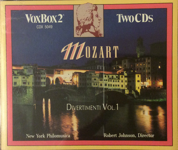 Wolfgang Amadeus Mozart : Mozart: Divertimenti Vol. 1 (2xCD, Comp)