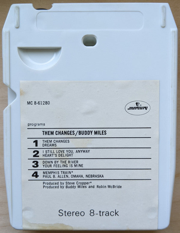 Buddy Miles : Them Changes (8-Trk, Album)
